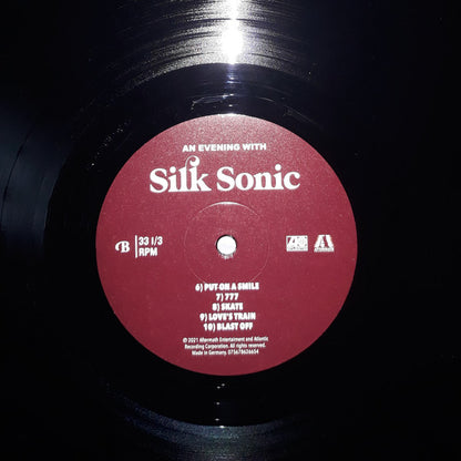 Silk Sonic : An Evening With Silk Sonic (LP, Album, RE)