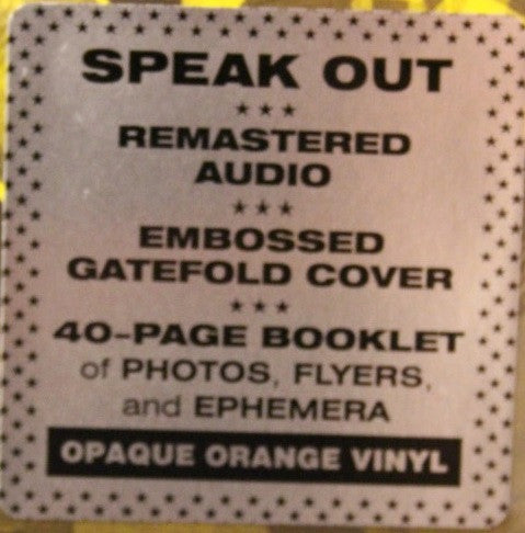 Bold (2) : Speak Out (LP, Album, RE, RM, Ora)