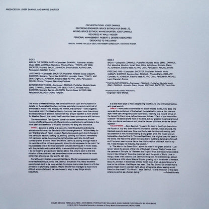 Weather Report : Tale Spinnin' (LP, Album, Ltd, Num, RE, Pin)