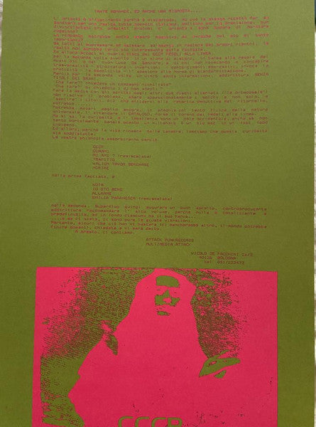 CCCP - Fedeli Alla Linea : 1964-1985 Affinità-Divergenze Fra Il Compagno Togliatti E Noi Del Conseguimento Della Maggiore Età (LP, Album, RE)