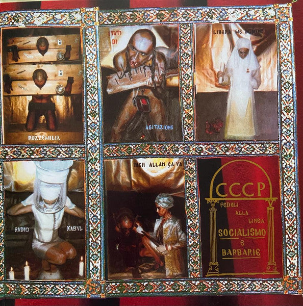 CCCP - Fedeli Alla Linea : Socialismo E Barbarie (LP, Album, RE, Red)