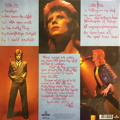 David Bowie : Pinups (LP, Album, RE, RM, Hal)