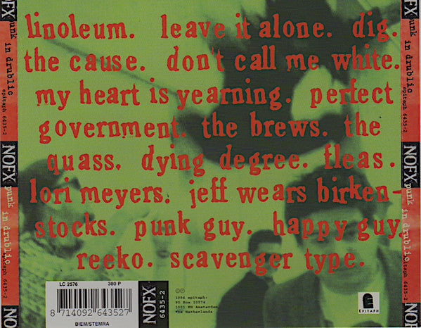 NOFX : Punk In Drublic (CD, Album, RE)