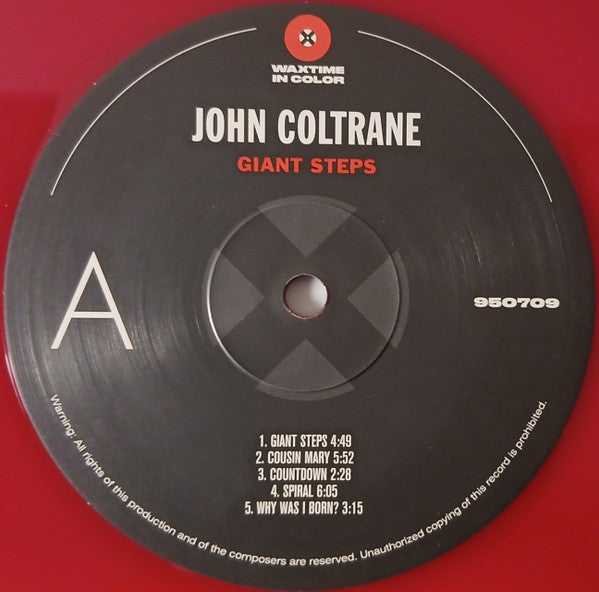 John Coltrane : Giant Steps (LP, Ltd, Unofficial, Red)
