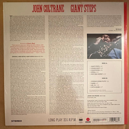 John Coltrane : Giant Steps (LP, Ltd, Unofficial, Red)