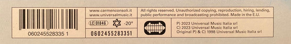 Carmen Consoli : Mediamente Isterica (LP, Album, Ltd, RE, 25°)