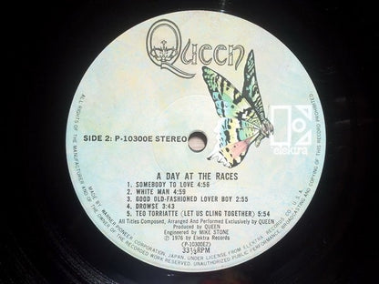 Queen = Queen : A Day At The Races = 華麗なるレース (LP, Album, Gat)