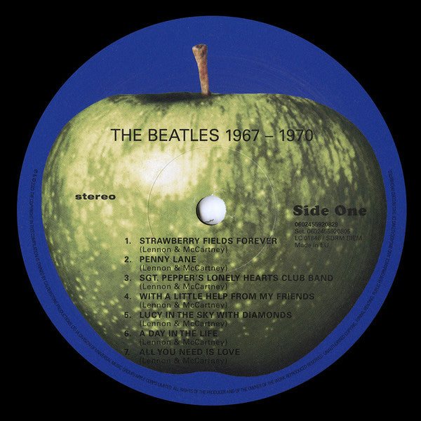 The Beatles : 1967-1970 (3xLP, Comp, RE, RM, Gat)