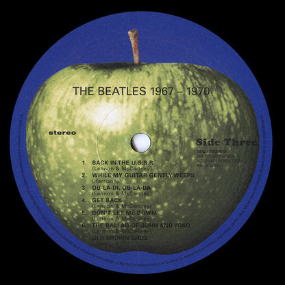 The Beatles : 1967-1970 (3xLP, Comp, RE, RM, Gat)