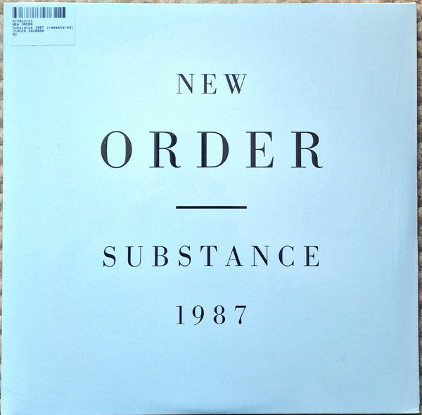 New Order : Substance (2xLP, Comp, RE, RM, 180)