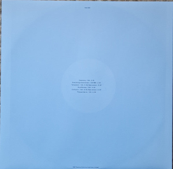 New Order : Substance (2xLP, Comp, RE, RM, 180)