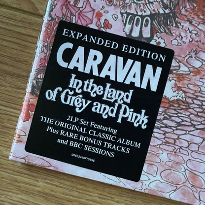 Caravan : In The Land Of Grey And Pink (2xLP, Album, RE, RM, Pin)