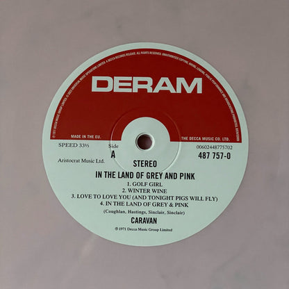 Caravan : In The Land Of Grey And Pink (2xLP, Album, RE, RM, Pin)