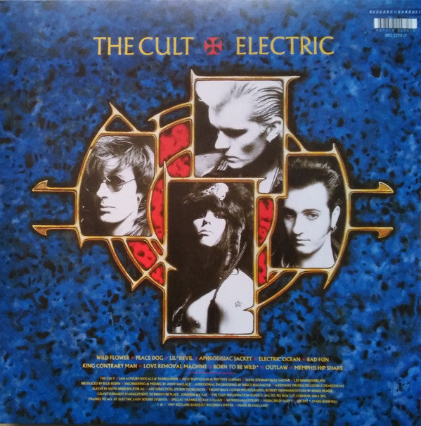 The Cult : Electric (LP, Album, RE)