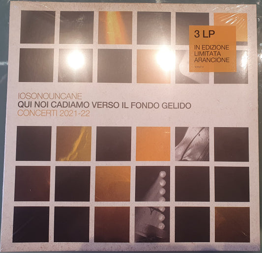 IOSONOUNCANE : Qui Noi Cadiamo Verso Il Fondo Gelido. Concerti 2021-22  (3xLP, Ltd, Ora)
