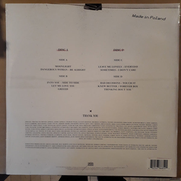Ariana Grande : Dangerous Woman (2xLP, Album, RE)