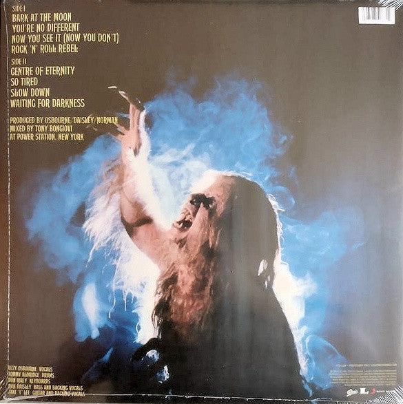 Ozzy Osbourne : Bark At The Moon (LP, Album, RE)