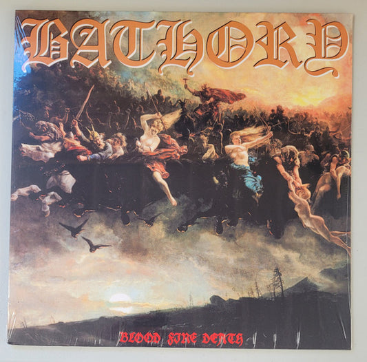 Bathory : Blood Fire Death (LP, Album, RE, 180)
