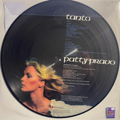 Patty Pravo : Tanto (LP, Album, Num, Pic, RE, RM)