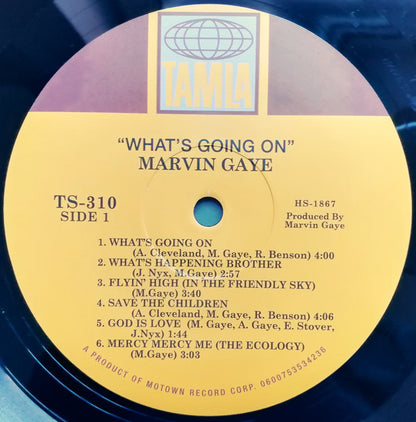 Marvin Gaye : What's Going On (LP, Album, RE, 180)