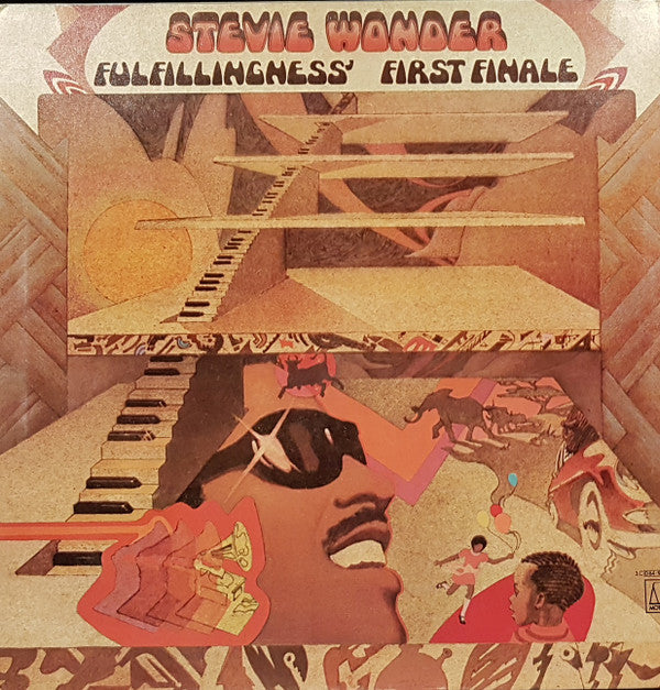 Stevie Wonder : Fulfillingness' First Finale (LP, Album, RE, Gat)