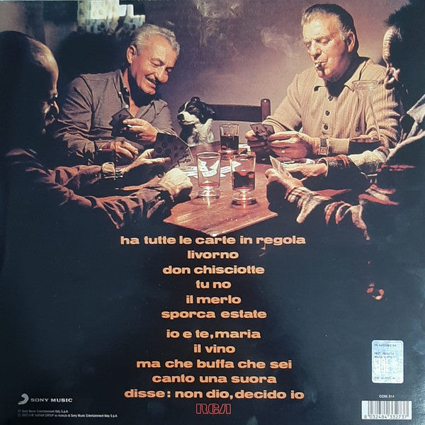 Gino Paoli : Ha Tutte Le Carte In Regola (LP, RE, 180)