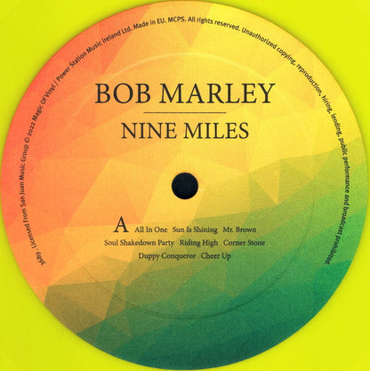 Bob Marley : Nine Miles (LP, Comp, Ltd, RE, Yel)