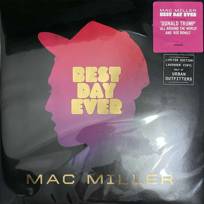 Mac Miller : Best Day Ever (LP + LP, S/Sided, Etch + Album, Ltd, RE, Lav)