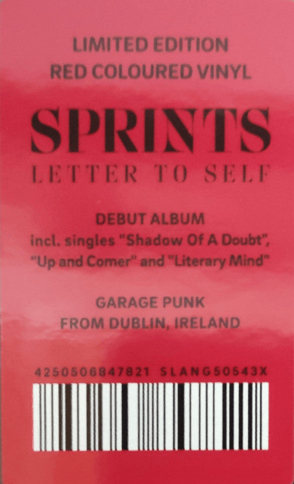 Sprints : Letter To Self (LP, Album, Ltd, Red)