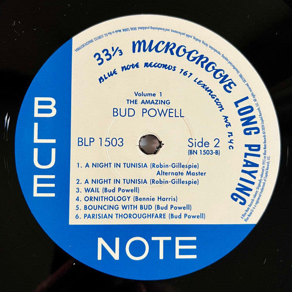 Bud Powell : The Amazing Bud Powell (Volume 1) (LP, Album, Mono, RE, RM, 180)