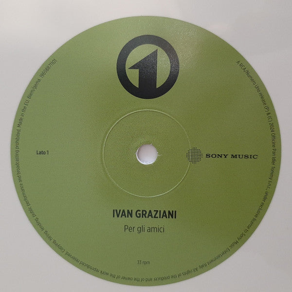 Ivan Graziani : Per Gli Amici (LP, Album, Whi)
