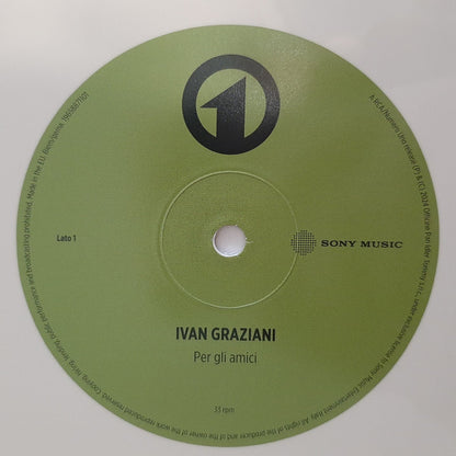 Ivan Graziani : Per Gli Amici (LP, Album, Whi)