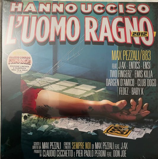 Max Pezzali : Hanno Ucciso L’Uomo Ragno (2012) (LP, Album, Ltd, RE, 180)