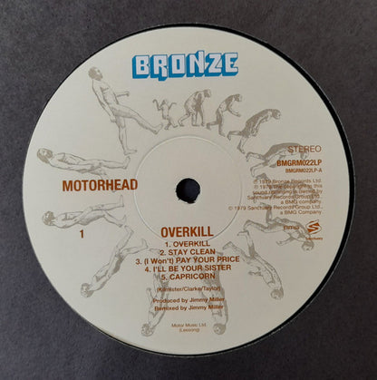 Motörhead : Overkill (LP, Album, RE)