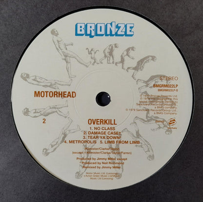 Motörhead : Overkill (LP, Album, RE)