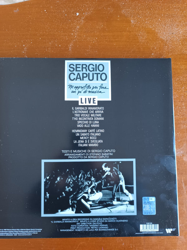 Sergio Caputo : Ne approfitto per fare un po' di musica (LP, Album, Ltd, S/Edition)