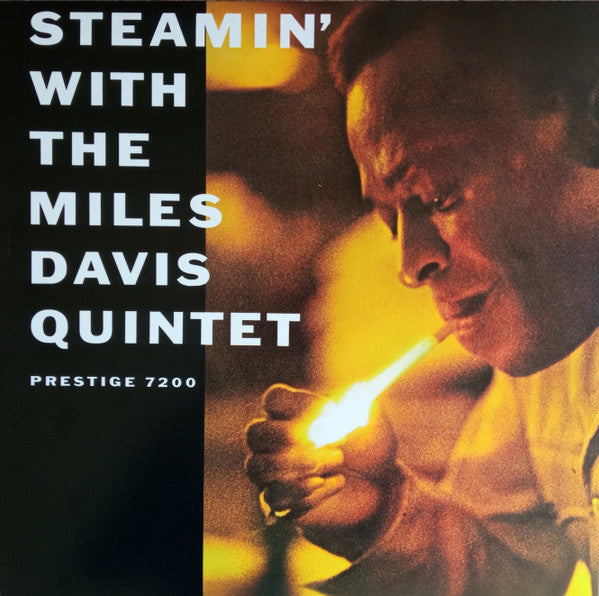 The Miles Davis Quintet : Steamin’ With The Miles Davis Quintet (LP, Album, Mono, RE, RM, RP)