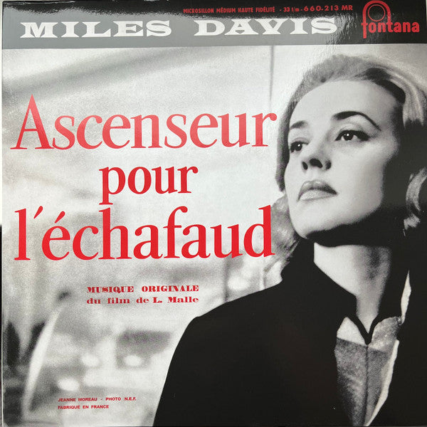 Miles Davis : Ascenseur Pour L'échafaud (LP, Album, RE, Gat)