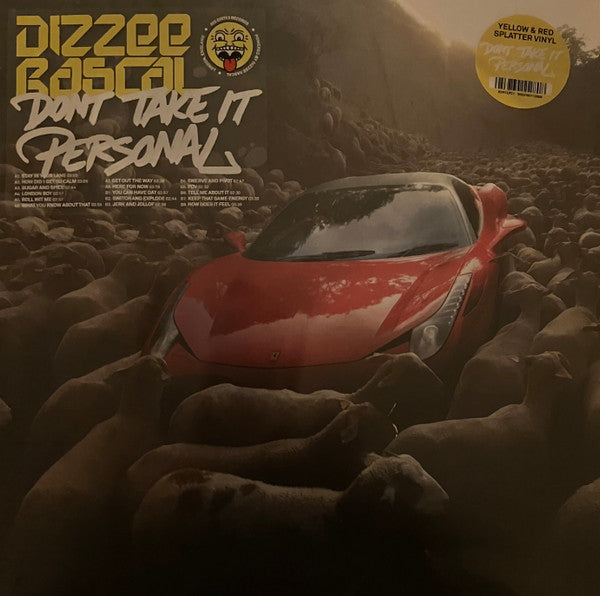 Dizzee Rascal : Don’t Take It Personal  (LP, Album, Yel)