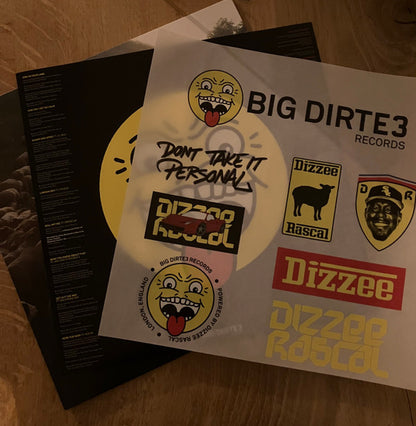 Dizzee Rascal : Don’t Take It Personal  (LP, Album, Yel)