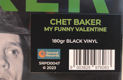 Chet Baker : My Funny Valentine (LP, Comp, RE, 180)