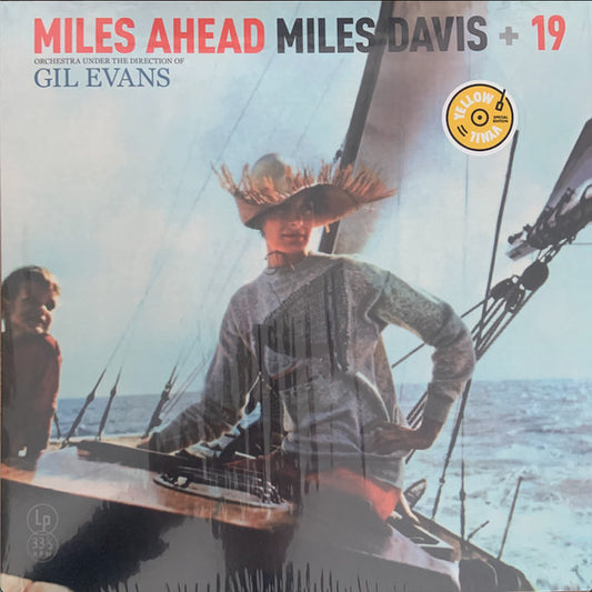 Miles Davis + 19 - Orchestra Under The Direction Of Gil Evans : Miles Ahead (LP, Album, Yel)