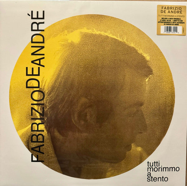 Fabrizio De André : Tutti Morimmo A Stento (LP, Album, RE, 180)