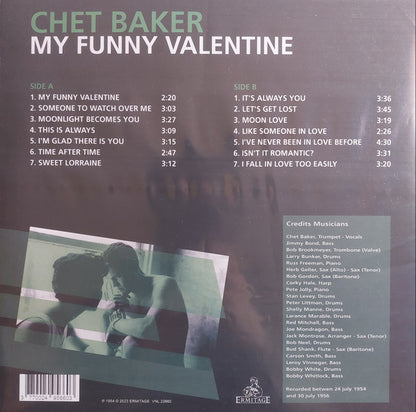 Chet Baker : My Funny Valentine  (LP, Comp, S/Edition)