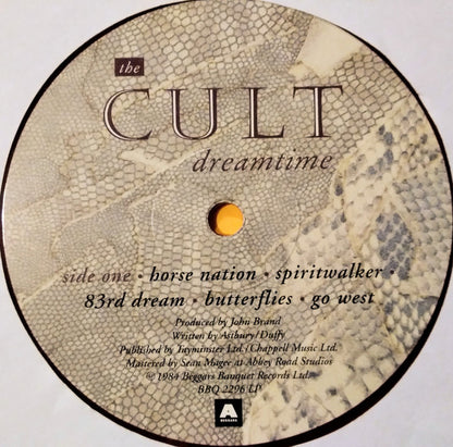 The Cult : Dreamtime (LP, Album, Ltd, RE, Red)
