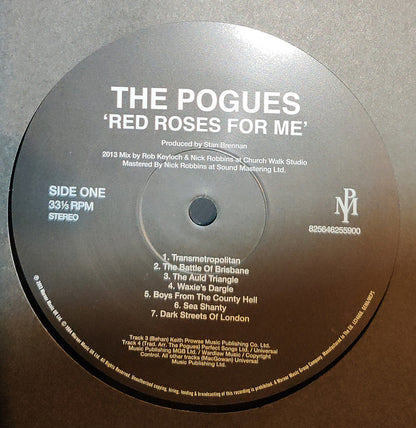 The Pogues : Red Roses For Me (LP, Album, RE, 180)