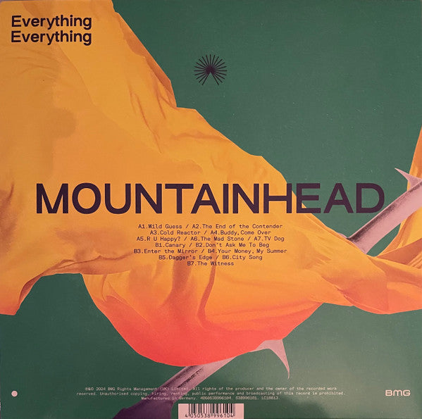 Everything Everything : Mountainhead (LP, Album, Cle)