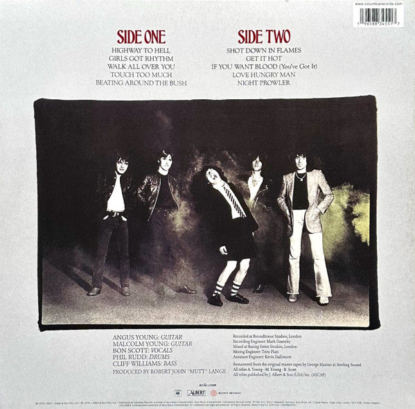 AC/DC : Highway To Hell (LP, Album, Ltd, RE, RM, S/Edition, Gol)