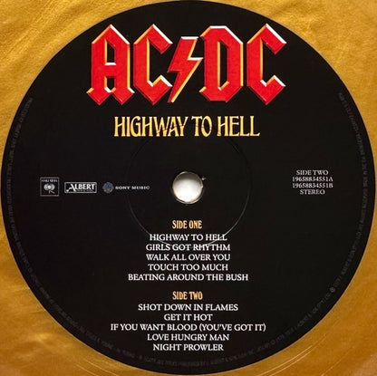 AC/DC : Highway To Hell (LP, Album, Ltd, RE, RM, S/Edition, Gol)