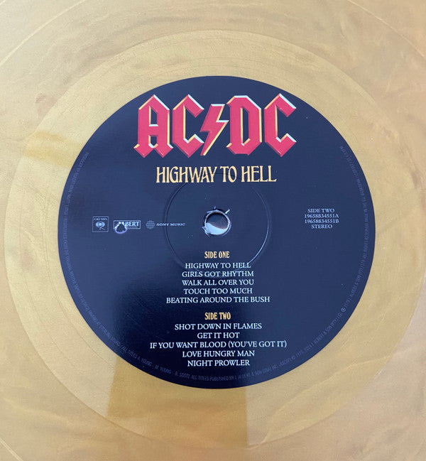 AC/DC : Highway To Hell (LP, Album, Ltd, RE, RM, S/Edition, Gol)